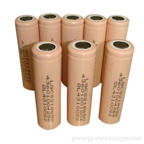 LG brand 18650 li-ion battery cell, 3.7V 2200mAh, ODM/OEM, high quality with 1 year gurantee